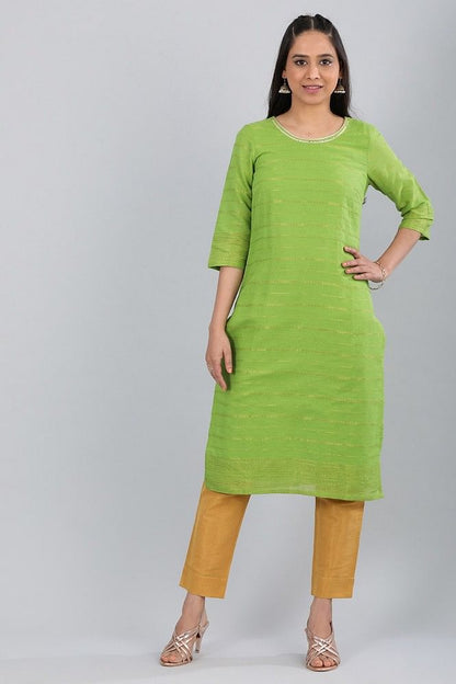 Green kurta