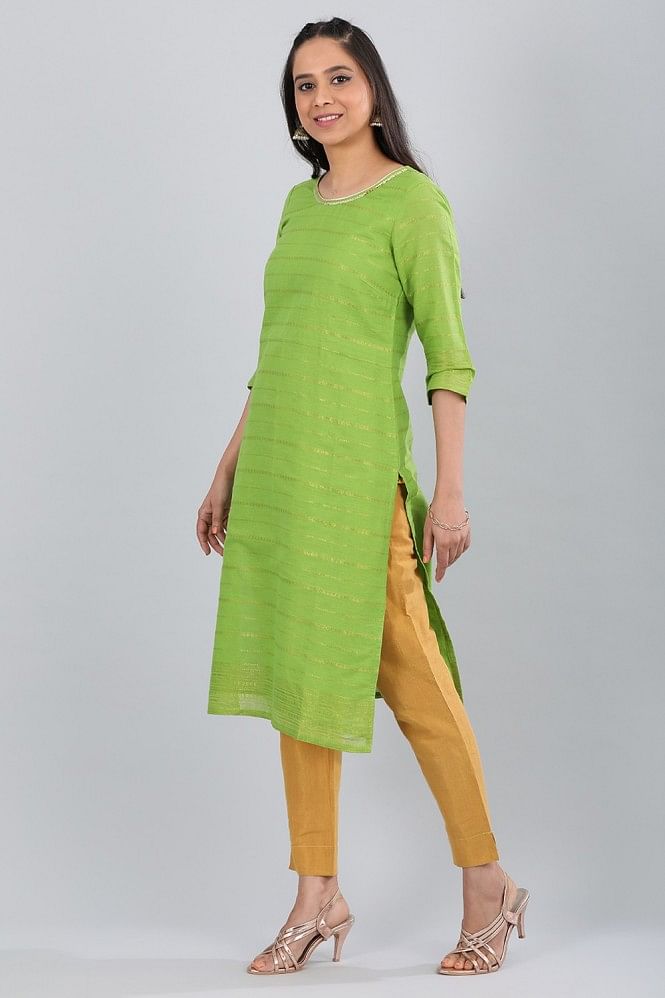 Green kurta