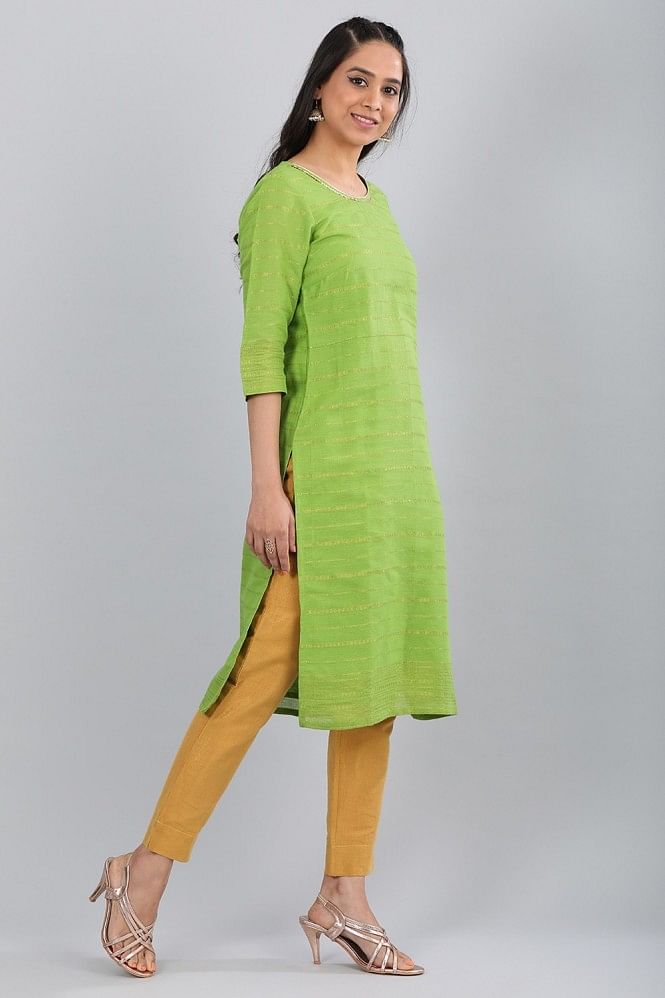 Green kurta