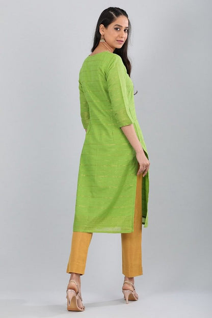 Green kurta