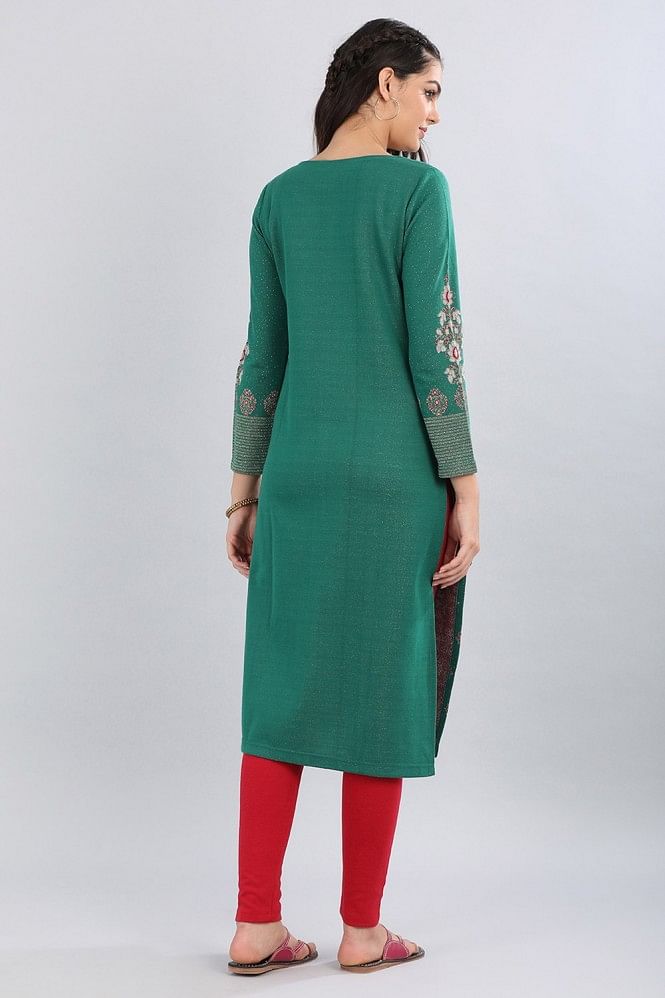 Green kurta